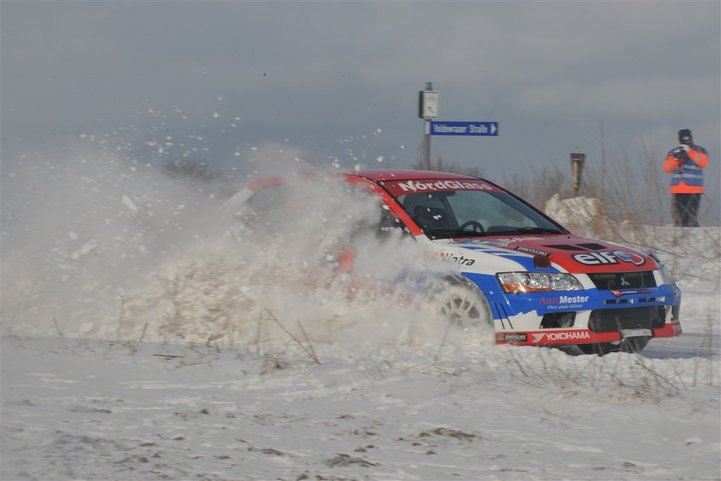 Steen Andersen/Iben Louring mestrede snekaosset perfekt og blev bedste danske hold i sidste års ADAC Wikinger Rallye.